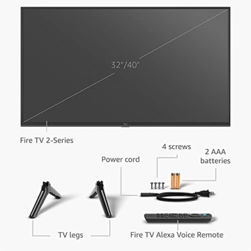 Fire TV 32" HD Smart TV with Alexa Voice Remote