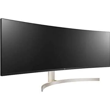 LG 49WL95C-WE 49" 32:9 UltraWide Dual QHD HDR10 IPS Curved LED Monitor Bundle with 1 YR CPS Enhanced Protection Pack