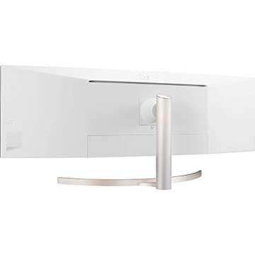 LG 49WL95C-WE 49" 32:9 UltraWide Dual QHD HDR10 IPS Curved LED Monitor Bundle with 1 YR CPS Enhanced Protection Pack