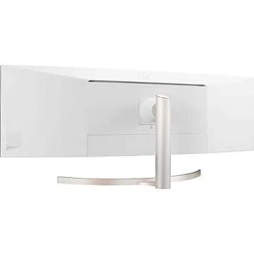 LG 49WL95C-WE 49" 32:9 UltraWide Dual QHD HDR10 IPS Curved LED Monitor Bundle with 1 YR CPS Enhanced Protection Pack