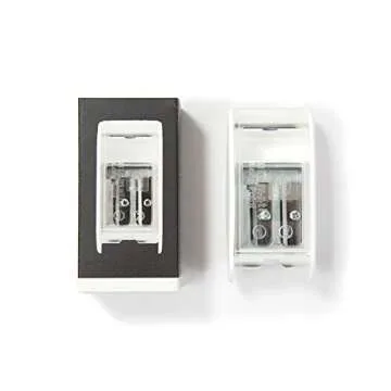 Blackwing White Long Point Sharpener for Artists and Writers