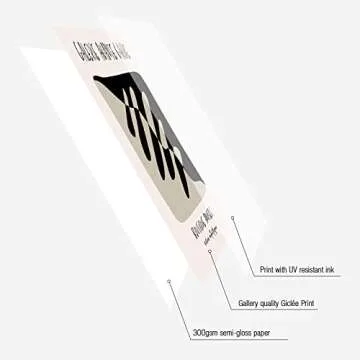 InSimSea Matisse Poster and Picasso Wall Art Exhibition Poster & Prints (UNFRAMED), Vintage Posters for Room Aesthetic, Abstract Wall Art for Living Room Set of 6 (11x14 in)