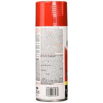 Rust-Oleum 271920 Acrylic Enamel 2X Spray Paint, 12 oz, Gloss Cherry Red