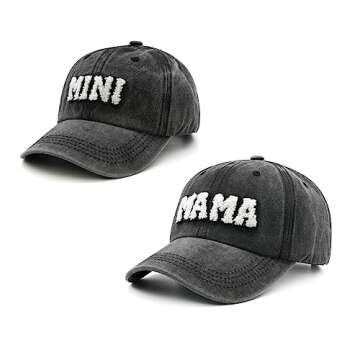 Waldeal Mama and Mini Hats Set for Stylish Twinning