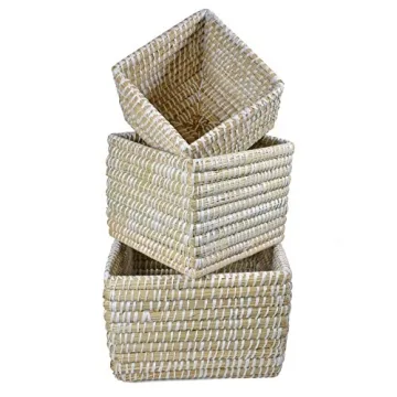 Chic Rivergrass Storage Baskets for Stylish Organization