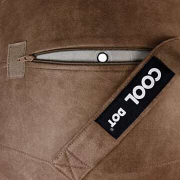 COOLDOT Yoga Ball Chair for Office Relieves Lower Back Pain by Strengthening Core Muscles to Get Straight Back, an Effective Aesthetic Minimalist Design for 8 to 12 Hours Work Shift with No Slouch.