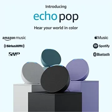 Amazon Echo Pop Compact Alexa Speaker for Any Room