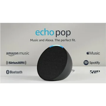 Amazon Echo Pop Compact Alexa Speaker for Any Room