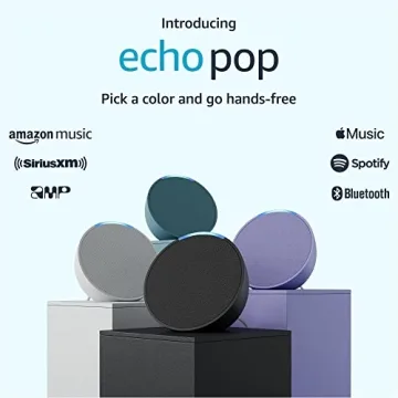 Amazon Echo Pop Compact Alexa Speaker for Any Room