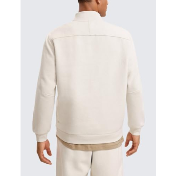 CRZ YOGA Fleece Lined Casual Sweatshirt for Men