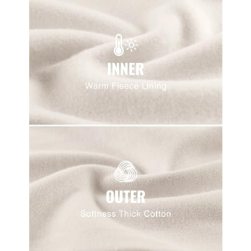 CRZ YOGA Fleece Lined Casual Sweatshirt for Men