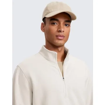 CRZ YOGA Fleece Lined Casual Sweatshirt for Men