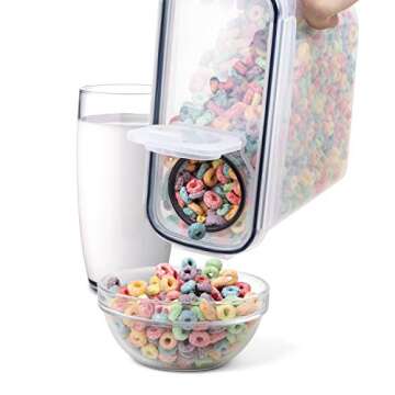 FOOYOO Cereal Storage Containers Set - Airtight & Durable