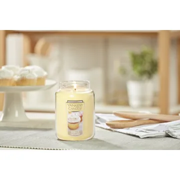 Yankee Candle Vanilla Cupcake Scented Candle 22oz