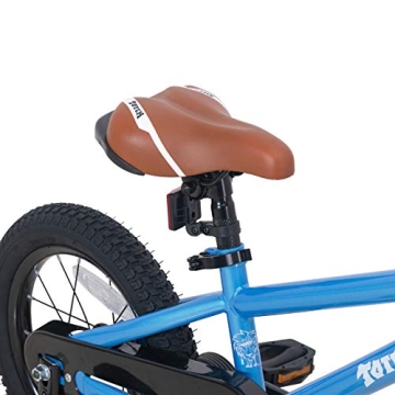 JOYSTAR 16 Inch Kids Bike for 4-7 Ages with Training Wheels Coaster Braking Ride-On Boys Bicycle 4 5 6 7 Years Children Bikes BMX Style Birthday Gifts Blue