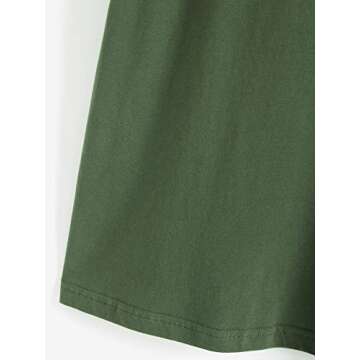 Great Canadian Rockies Shirt Women Rocky Mountains Short Sleeve Oversized Tee Y2k Graphic Round Neck Casual Top A-Green