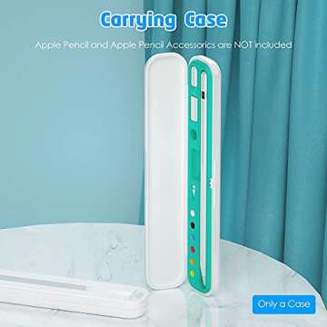 WixGear Case for Apple Pencil - Protective Holder with Storage