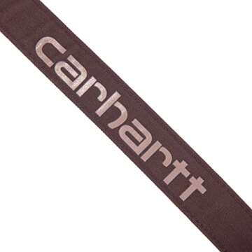 Carhartt Pet Durable Nylon Duck Leashes for Dogs, Reflective Stitching for Visibility, Deep Wine, Large