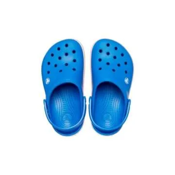 Crocs Unisex-Child Crocband Clogs (Todder Shoes), Blue Bolt, 5 Toddler