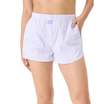 florence by mills Women's Sleep Boxer Shorts - Floral Print in X-Small for Ultimate Comfort