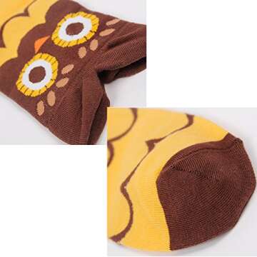 YSense Cute Animal Socks for Women - Fun & Stylish
