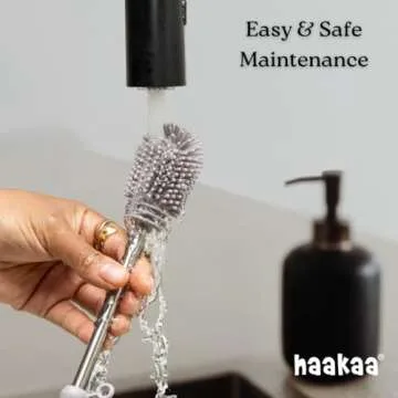 Haakaa Silicone Cleaning Brush Kit for Baby and Beyond