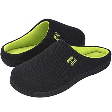 RockDove Men's Two-Tone Memory Foam Slippers 10.5