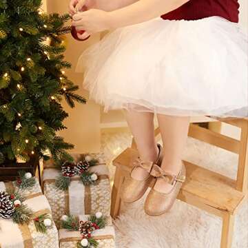 Felix & Flora Girl Mary Jane Dress Shoes Size 7 Toddler Party School Wedding