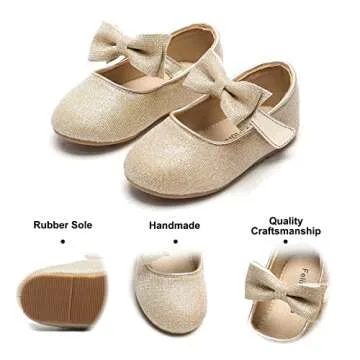 Felix & Flora Girl Mary Jane Dress Shoes Size 7 Toddler Party School Wedding