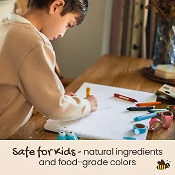 Honeysticks Jumbo Crayons - 100% Pure Beeswax, Non-Toxic