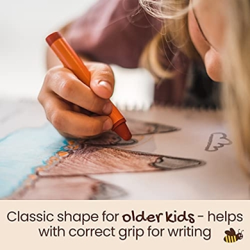Honeysticks Jumbo Crayons - 100% Pure Beeswax, Non-Toxic