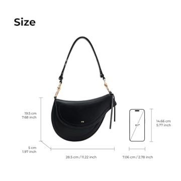 JW PEI Ashlie Vegan Leather Crossbody Bag Stylish & Adjustable