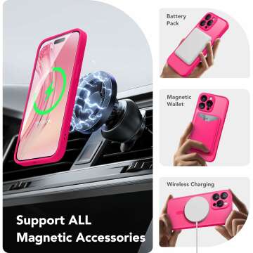 Magnetic iPhone 13 Pro Case - Shockproof & Stylish