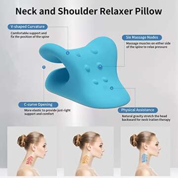 Neck and Shoulder Relaxer for Pain Relief and Alignment