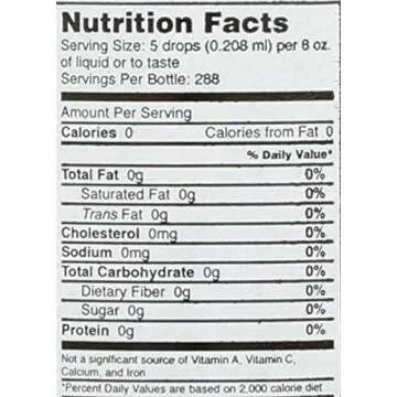 SweetLeaf Sweet Drops- Flavored Stevia Liquid Sweetener, Organic Stevia Extract, Zero Calories, Gluten Free, Keto Friendly, Non GMO, Natural Flavors, Sugar Alternative - Chocolate, 2 Fl Oz (Pack of 1)