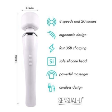 Versatile Therapeutic Personal Massager with Power & Style