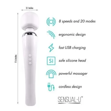 Versatile Therapeutic Personal Massager with Power & Style