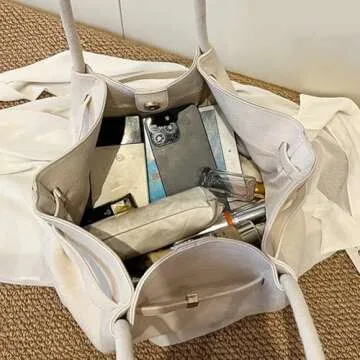 Suede Hobo Bags for Women Slouchy Suede Tote Top-handle Bag Vintage College Bag Satchels Fall Winter 2024