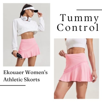 Ekouaer Women’s Active Skirt: Fashionable & Functional Skort