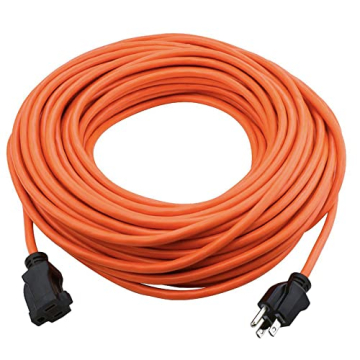 Rocky Mountain Cable 100 Foot Outdoor Extension Cord - Heavy Duty, Weather Resistant, Ultra Flexible...