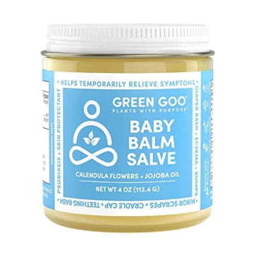 Green Goo Baby Balm - Organic Gentle Moisturizing & Soothing Lotion for Skin Irritations