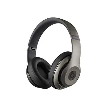 Beats Studio Wireless Over-Ear Headphone - Titanium (Renewed)
