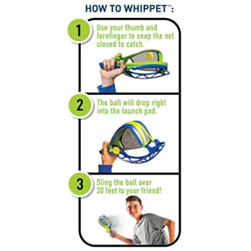 Whippet Throw and Catch Set - Fun Outdoor Game for Kids