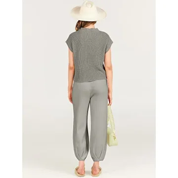 Chic ANRABESS Two Piece Loungewear Set for Women