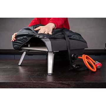 Ooni Koda 16 Protective Cover - Waterproof and Weatherproof Pizza Oven Cover, Protective Cover, Pizza Oven Accessories, Pizza Oven Cover for Outside, Pizza Oven Cover 16 Inch, Ooni Pizza Ovens