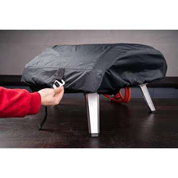 Ooni Koda 16 Protective Cover - Waterproof and Weatherproof Pizza Oven Cover, Protective Cover, Pizza Oven Accessories, Pizza Oven Cover for Outside, Pizza Oven Cover 16 Inch, Ooni Pizza Ovens