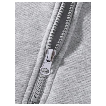 SOLY HUX Men's Stylish Quarter Zip Hoodie for Comfort