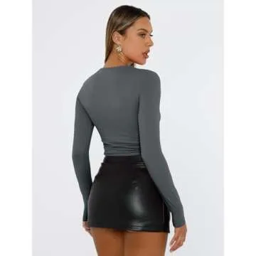 Trendy Queen Long Sleeve Crop Tops for Stylish Teens