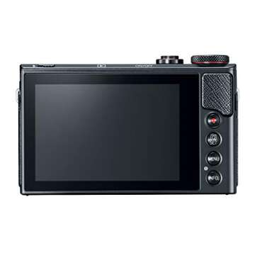 Canon PowerShot G9 X Mark II Compact Digital Camera w/ 1 Inch Sensor and 3inch LCD - Wi-Fi, NFC, & Bluetooth Enabled (Black), 6.30in. x 5.70in. x 2.50in.