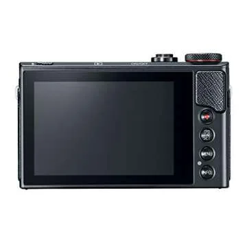 Canon PowerShot G9 X Mark II Compact Digital Camera w/ 1 Inch Sensor and 3inch LCD - Wi-Fi, NFC, & Bluetooth Enabled (Black), 6.30in. x 5.70in. x 2.50in.